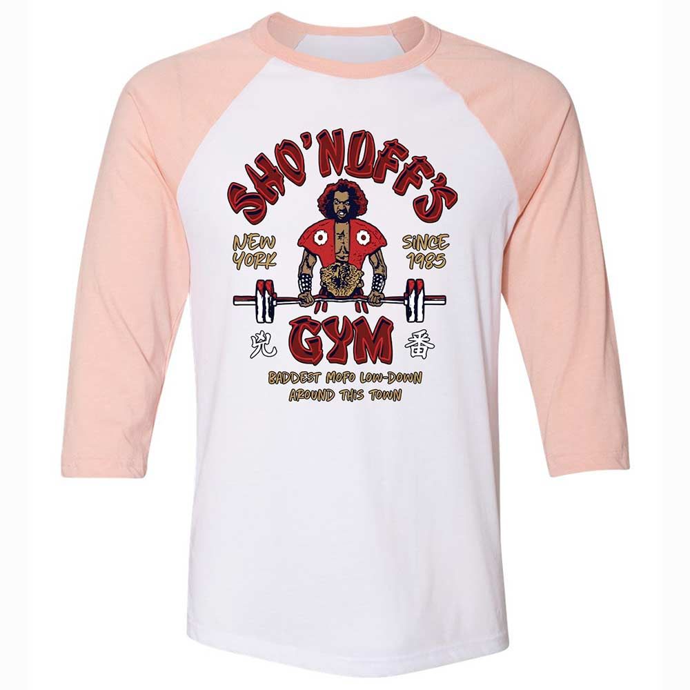 Sho'nuff's Gym - White/Heather Peach - 5