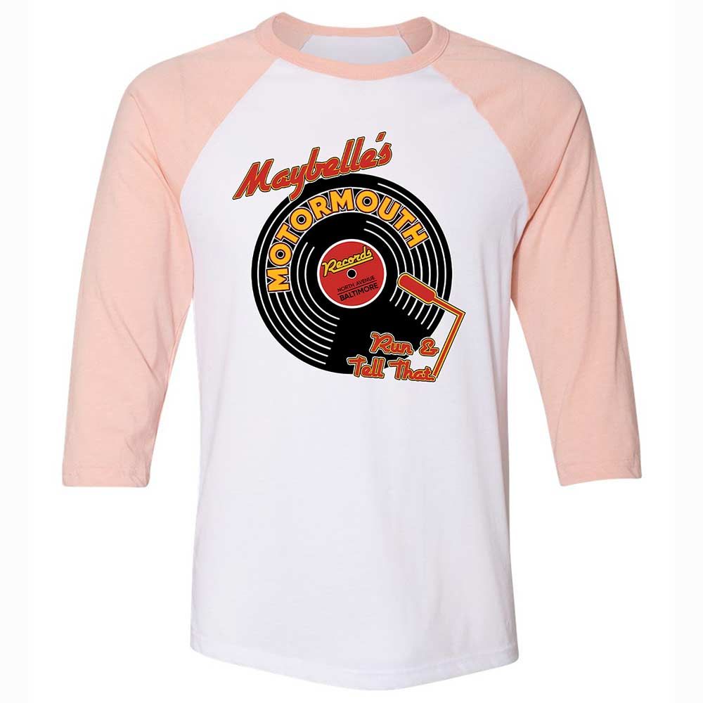 Maybelle's Motormouth Records - White/Heather Peach - 5