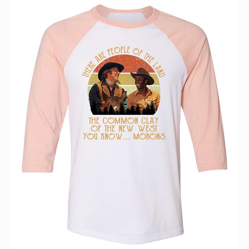 These Are People Of The Land - White/Heather Peach - 5