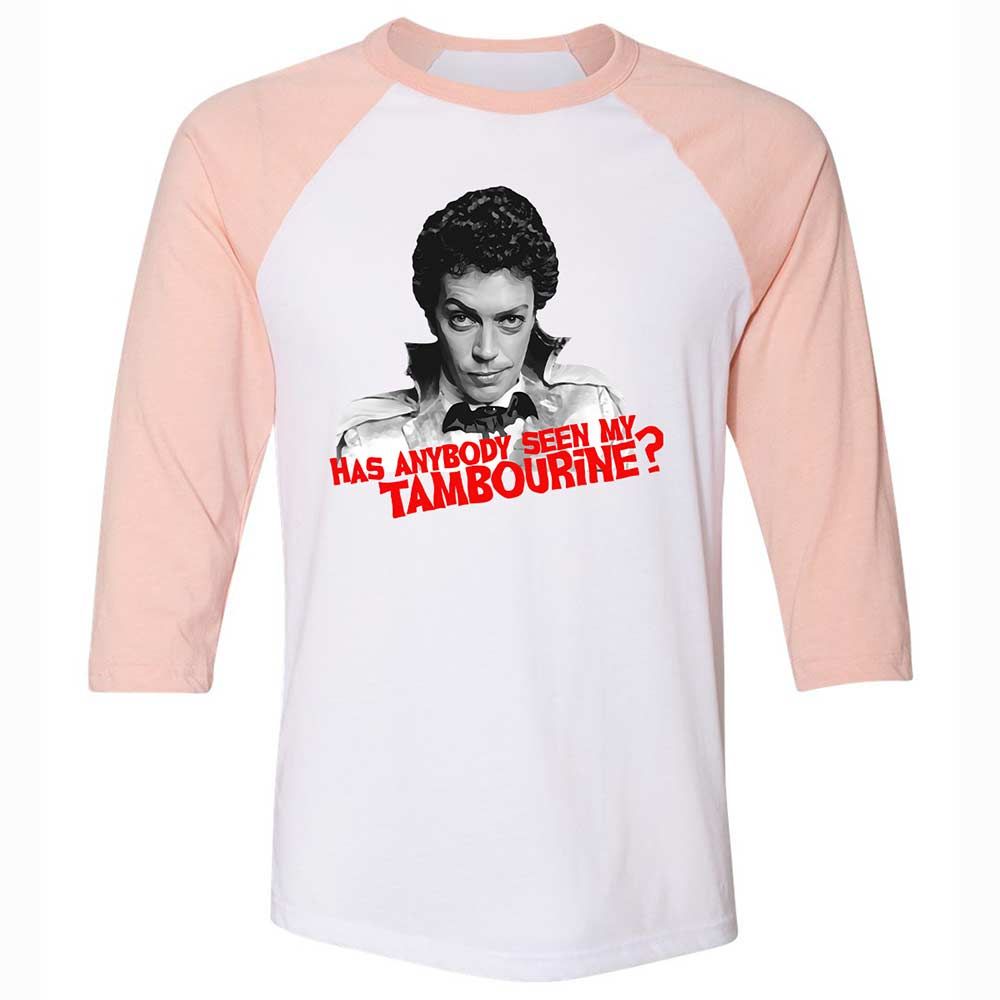Unisex 3/4 Baseball Tee - NT3KE6LD - White/Heather Peach - 5