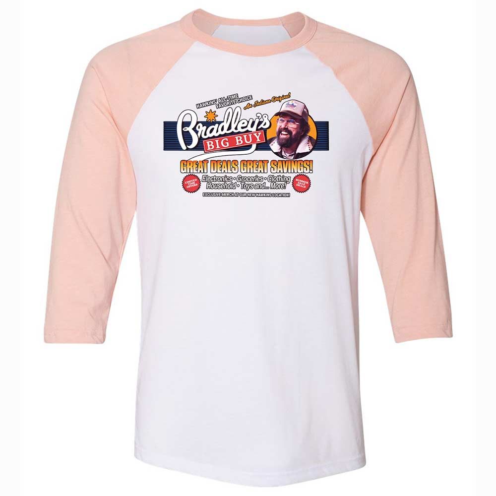 Bradley's Big Buy - White/Heather Peach - 5