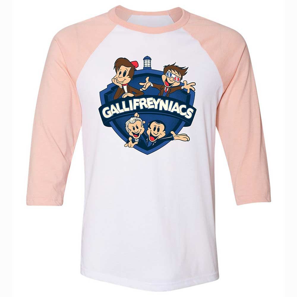 Gallifreyniacs - White/Heather Peach - 5