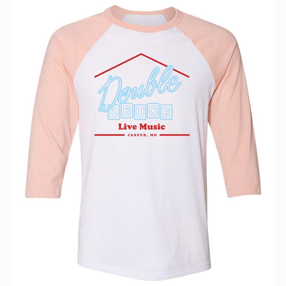 Double Deuce - White/Heather Peach - 5