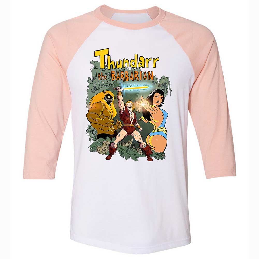 The barbarian - White/Heather Peach - 5