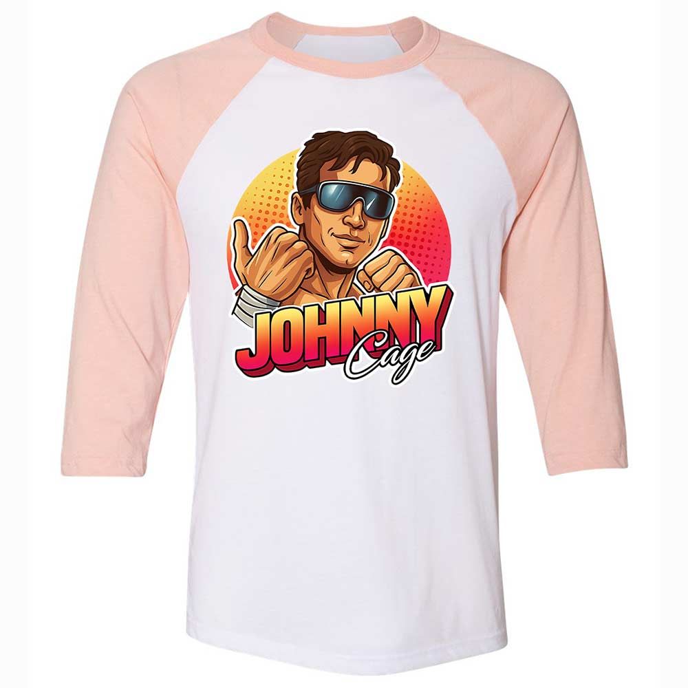 Johnny Cage - White/Heather Peach - 5