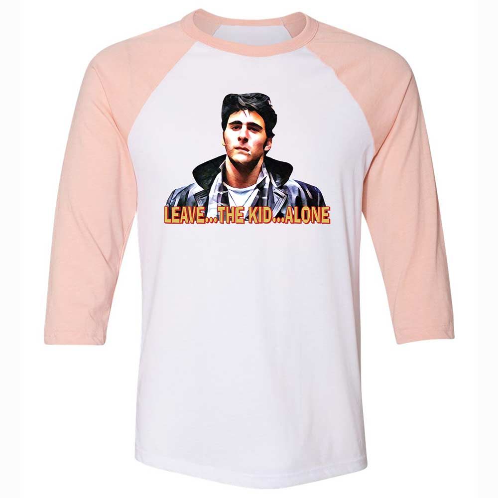 Unisex 3/4 Baseball Tee - J916HSL1 - White/Heather Peach - 5