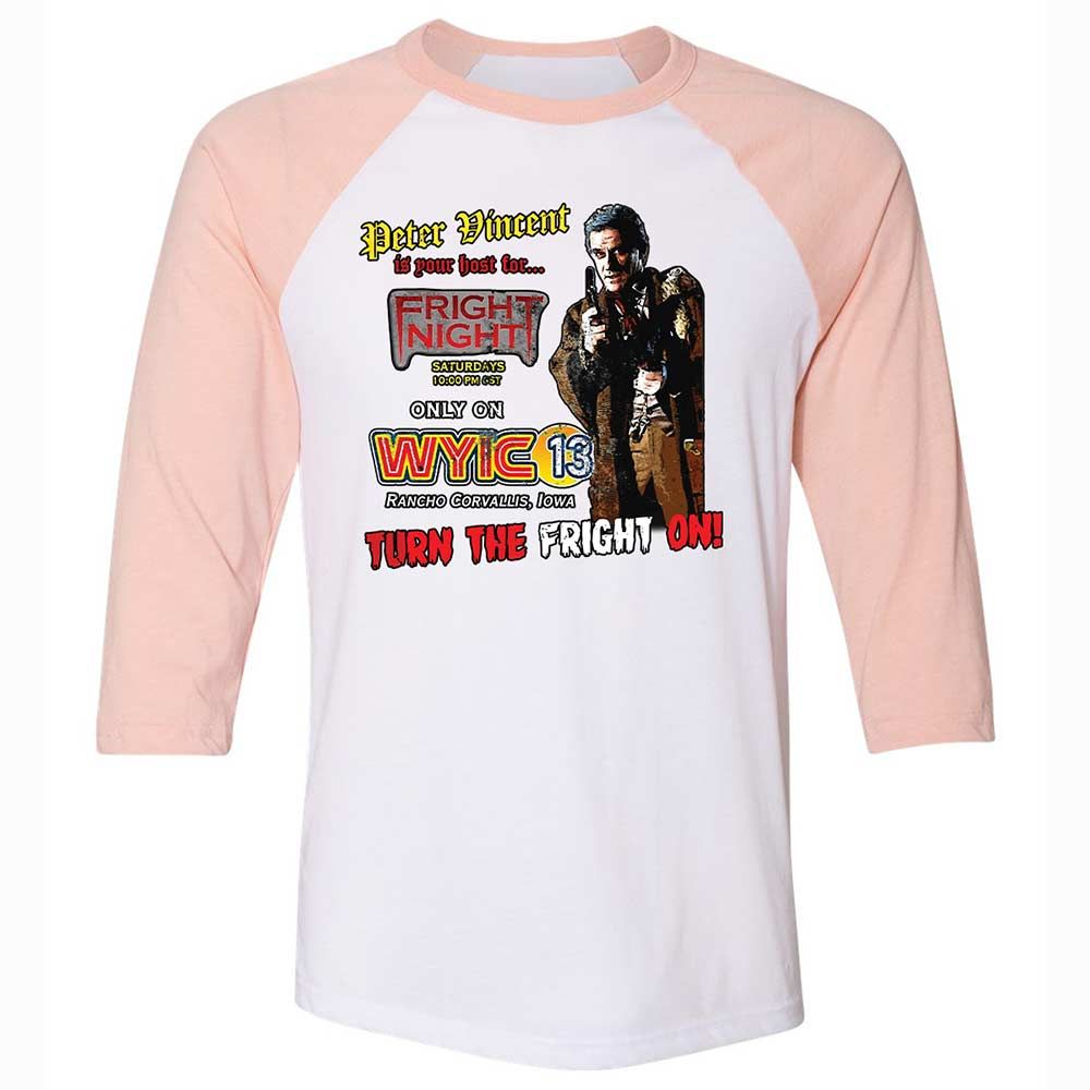 Peter Vincent Fright horror night cult - White/Heather Peach - 5