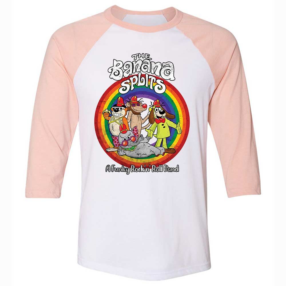 The Banana Splits - White/Heather Peach - 5