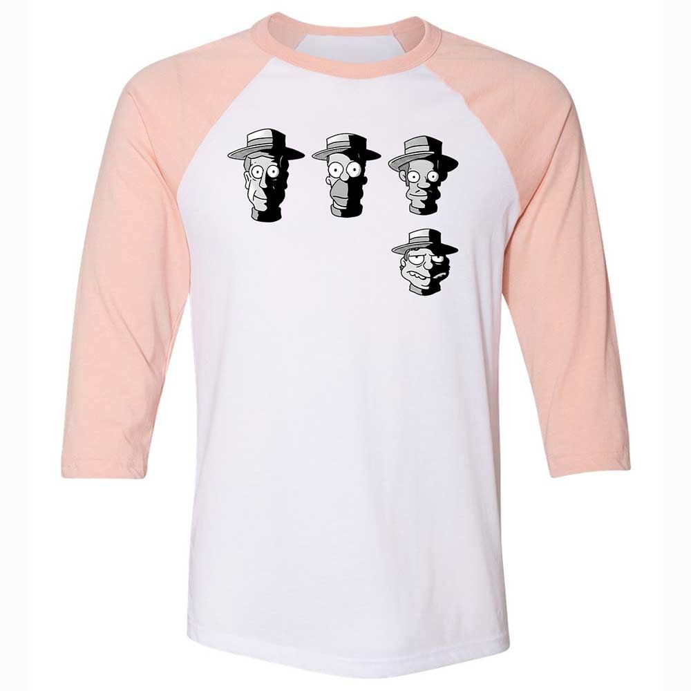 The Be Sharps - White/Heather Peach - 5
