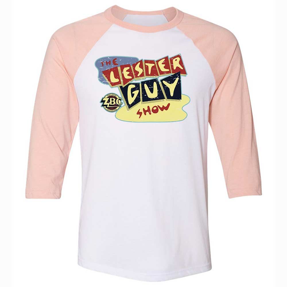 Unisex 3/4 Baseball Tee - K53ZMG8R - White/Heather Peach - 5