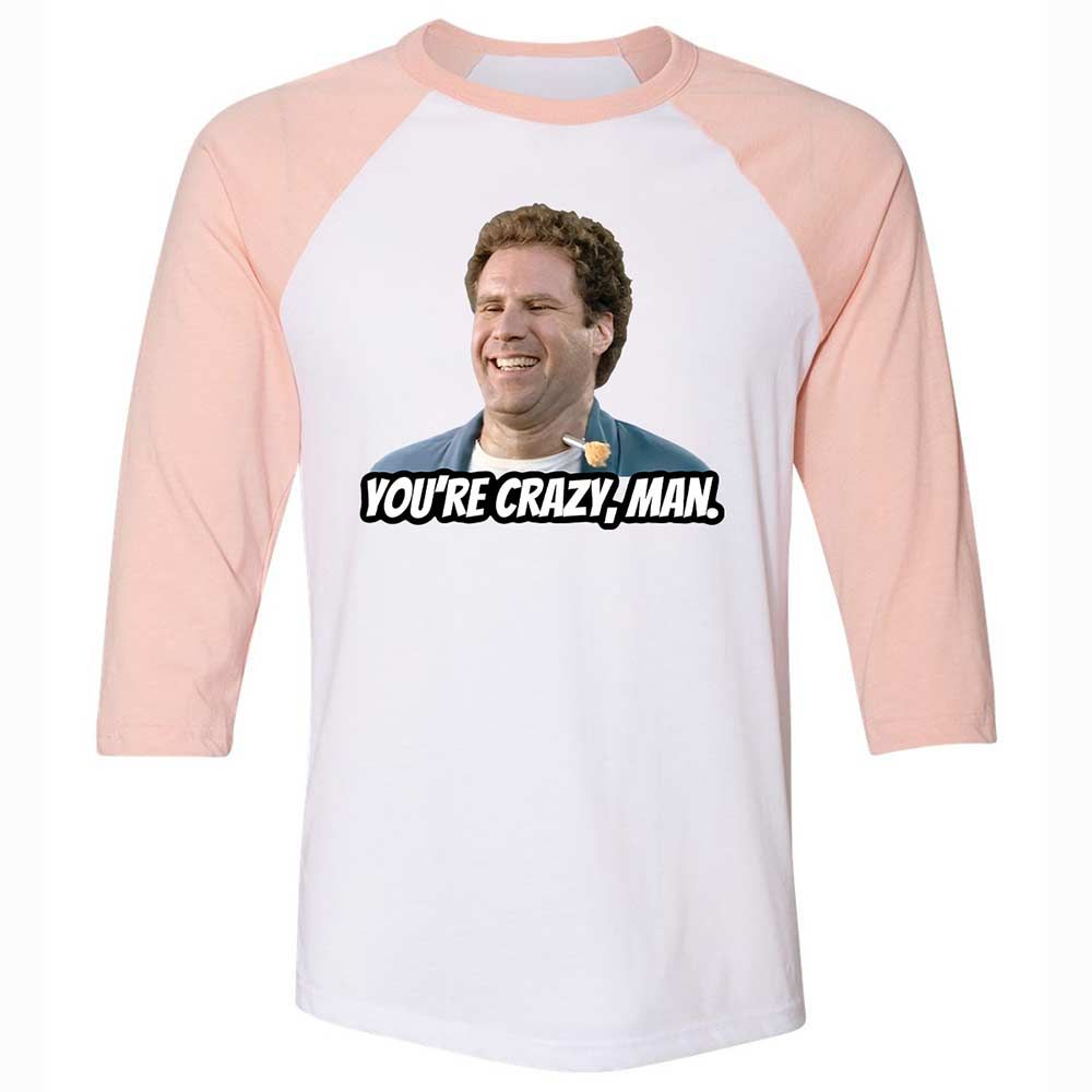 You're crazy, man - White/Heather Peach - 5