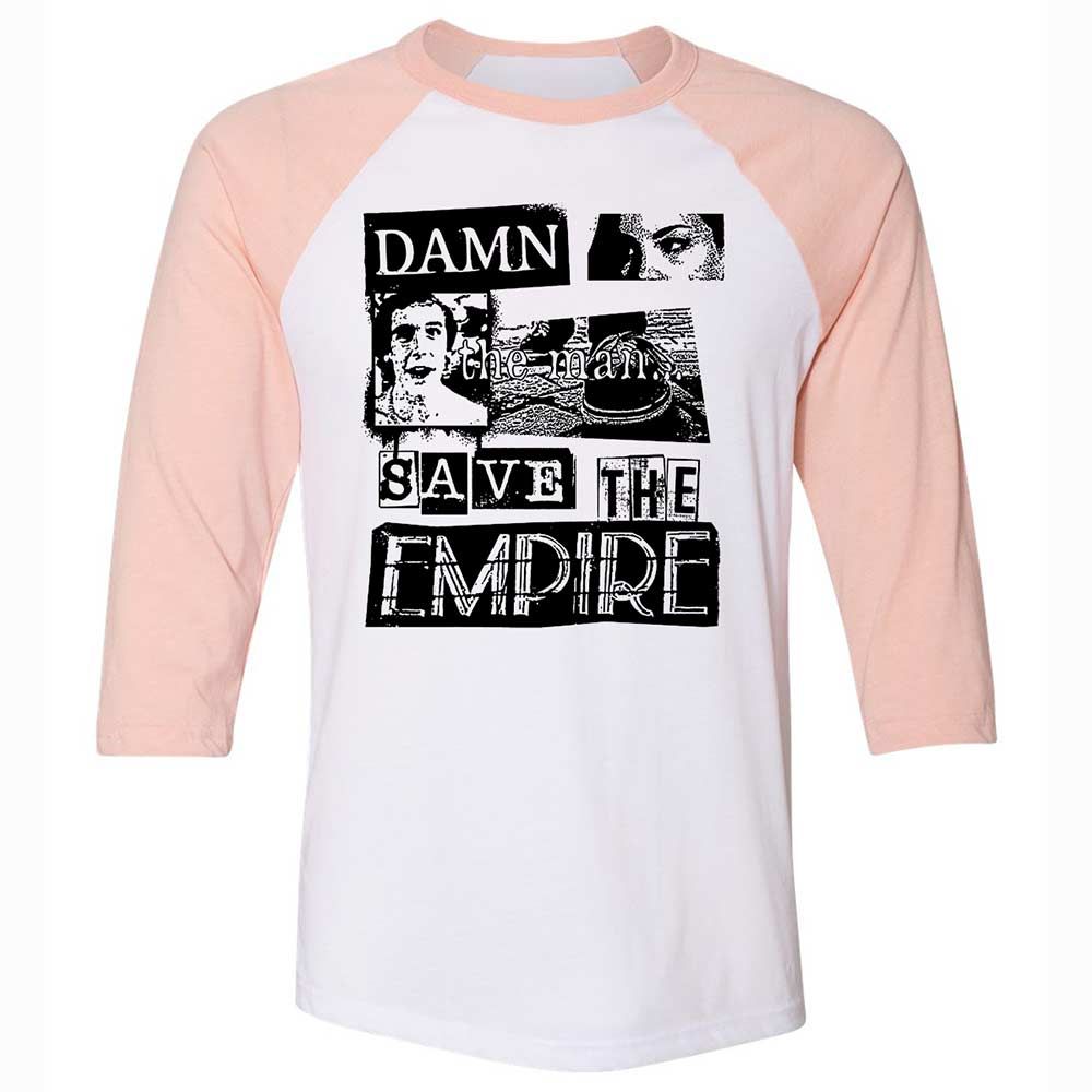 Damn the man. Save the empire - White/Heather Peach - 5