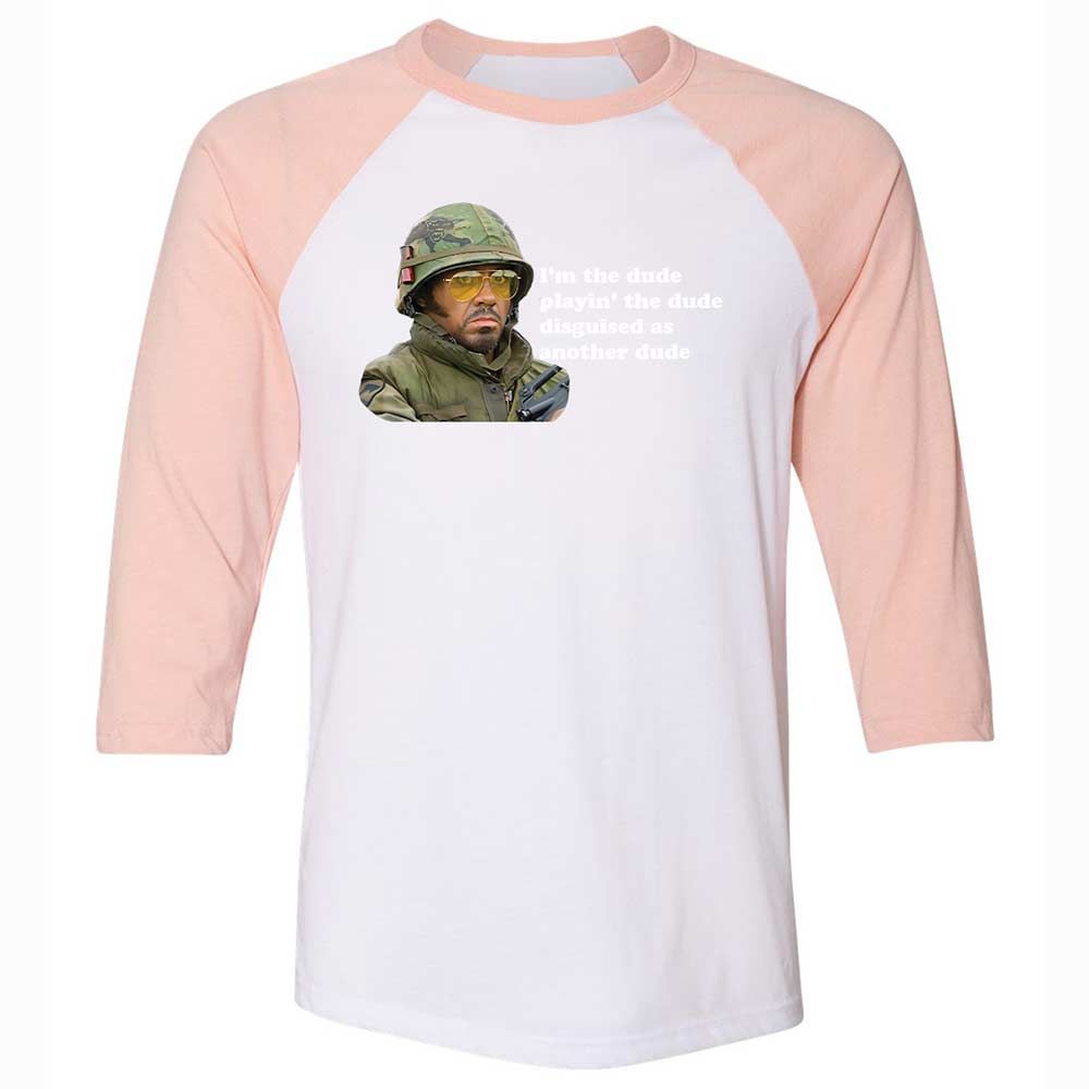 The dude, playing the dude - White/Heather Peach - 5
