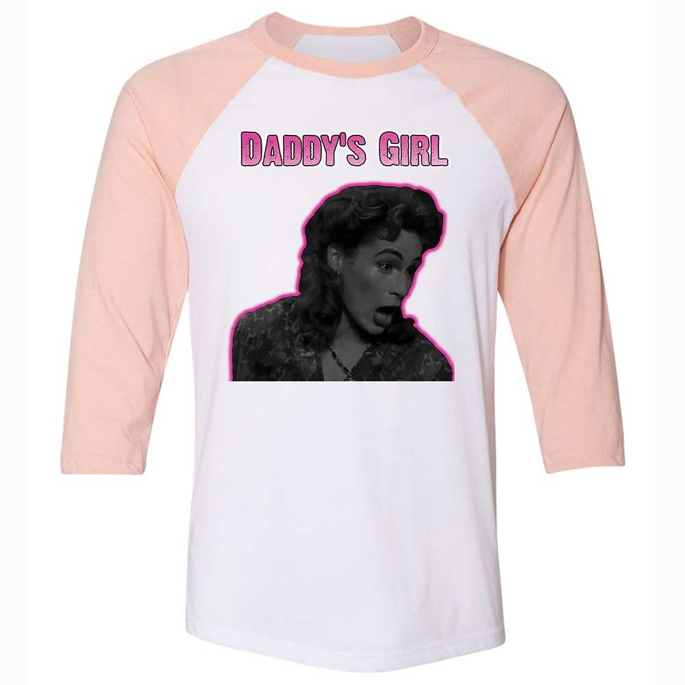 Daddy's Girl - White/Heather Peach - 5