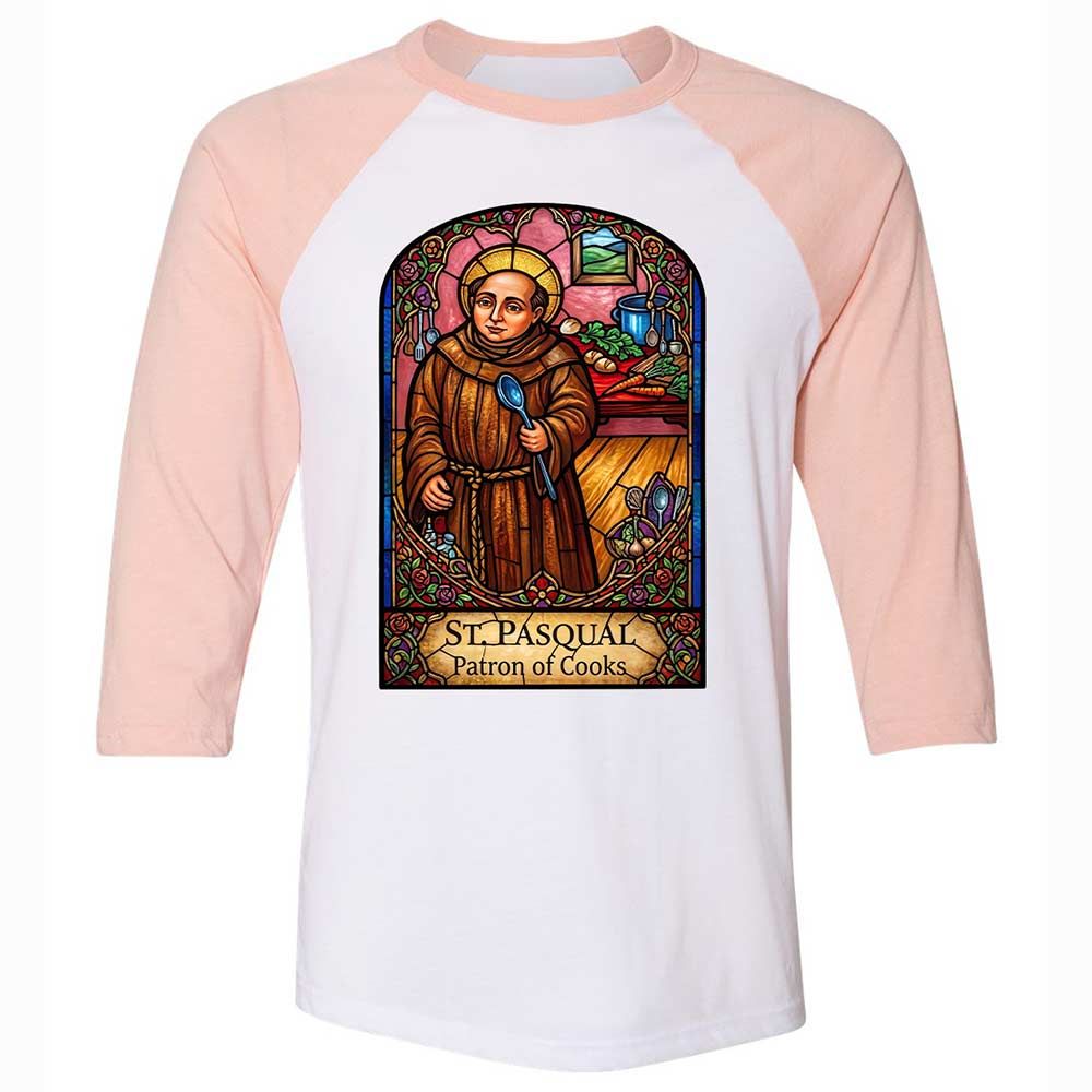 Patron of Cooks - White/Heather Peach - 5