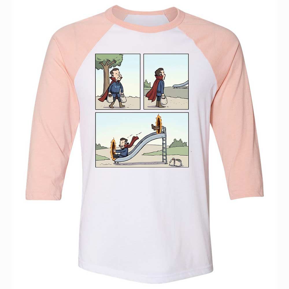 Infinite loop, infinite joy - White/Heather Peach - 5