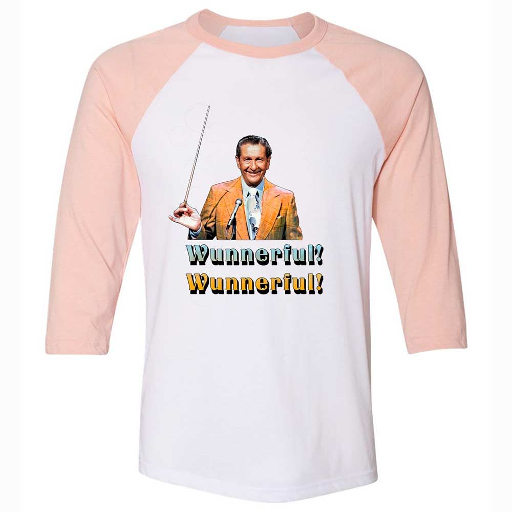 Unisex 3/4 Baseball Tee - C3FLE1QE - White/Heather Peach - 5