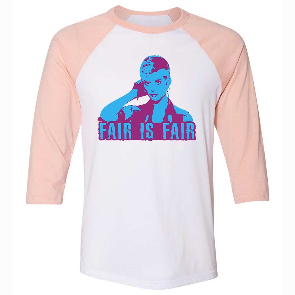 Fair is Fair - White/Heather Peach - 5