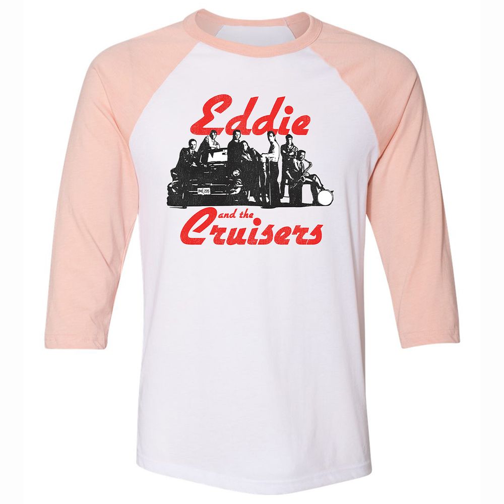 Eddie and the Cruisers - White/Heather Peach - 5