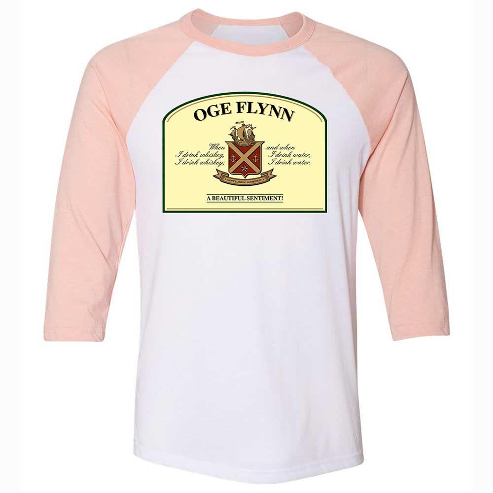 When I drink whiskey, when I drink water - White/Heather Peach - 5