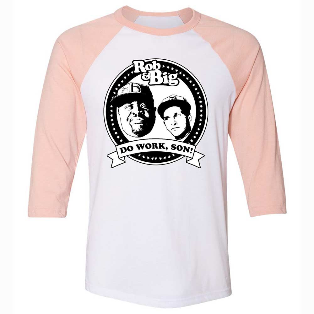Do Work, Son - White/Heather Peach - 5