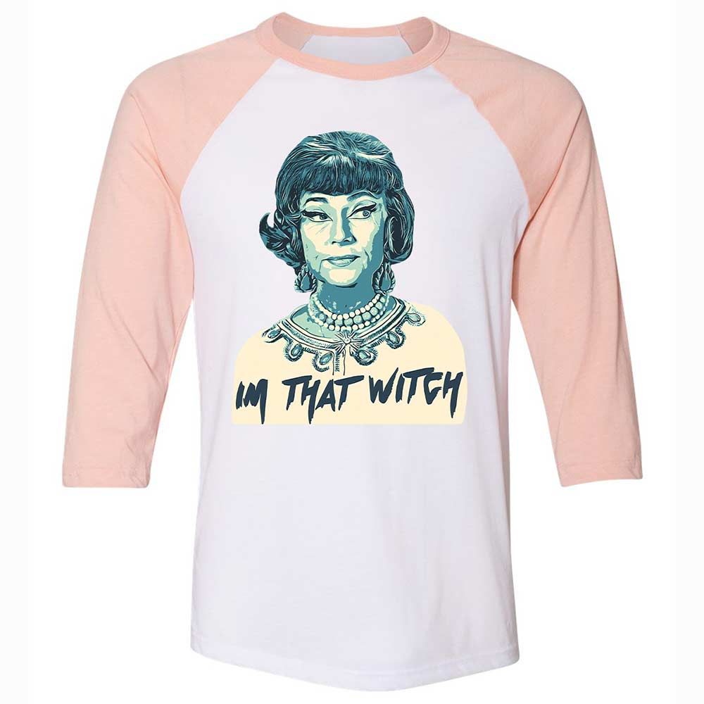 I'm that witch - White/Heather Peach - 5