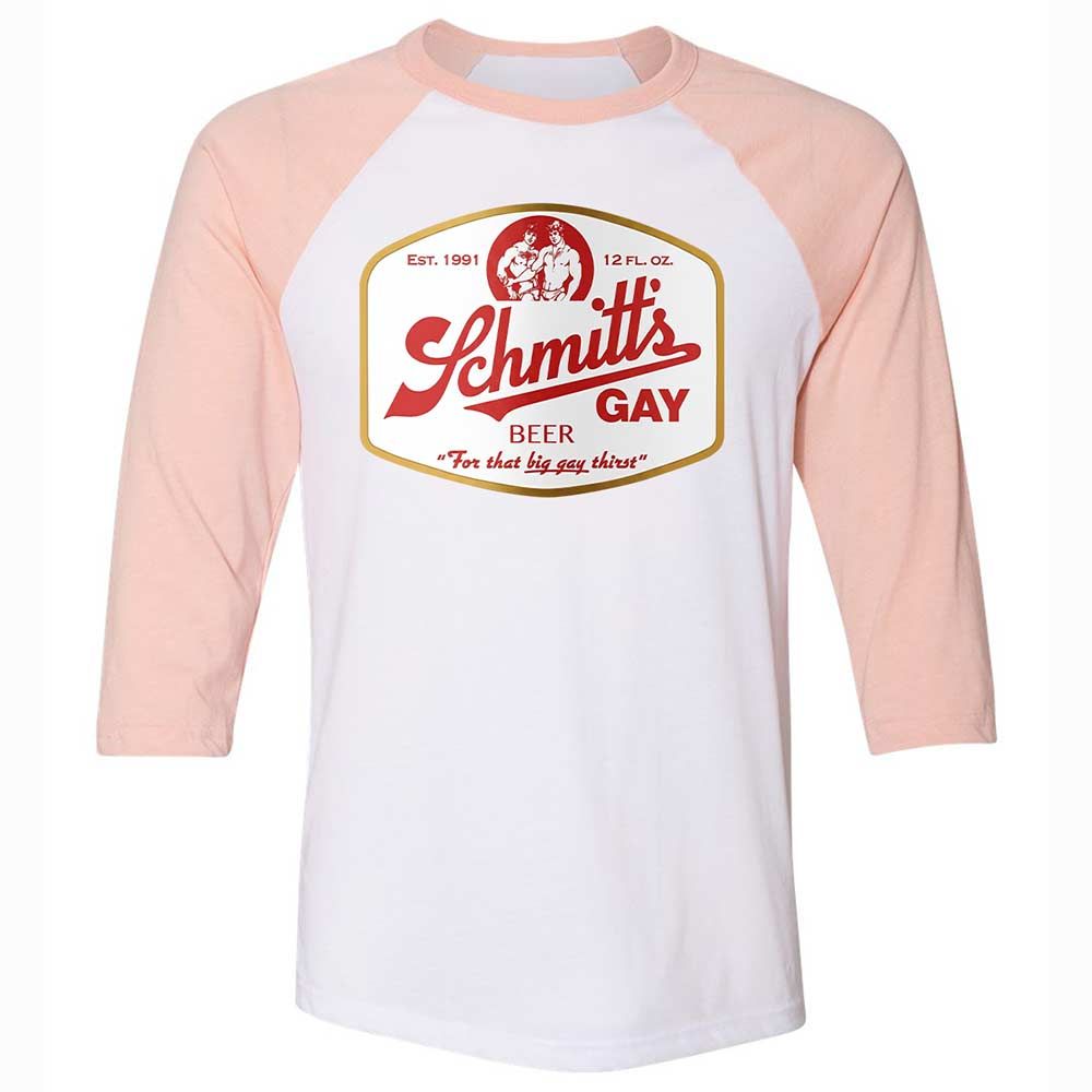 Schmitt's Gay Beer - White/Heather Peach - 5