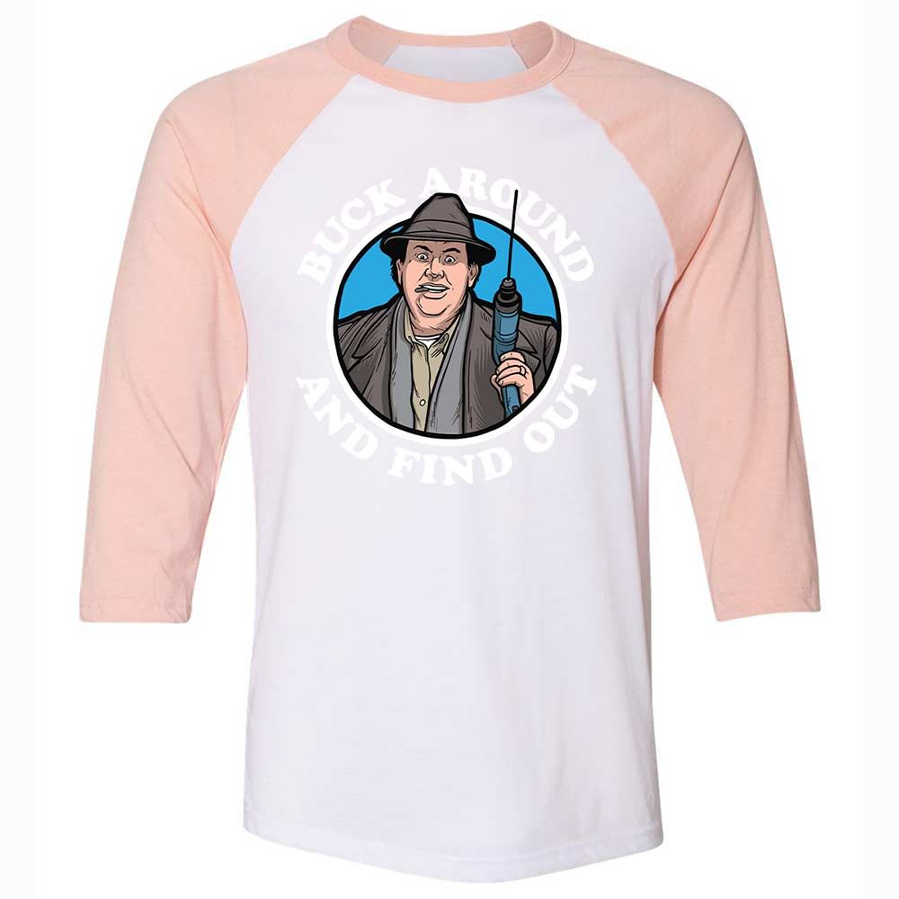 Buck Around & Find Out - White/Heather Peach - 5