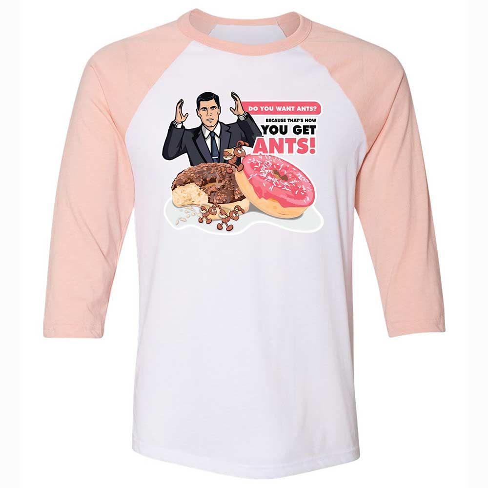 Do you want ants - White/Heather Peach - 5