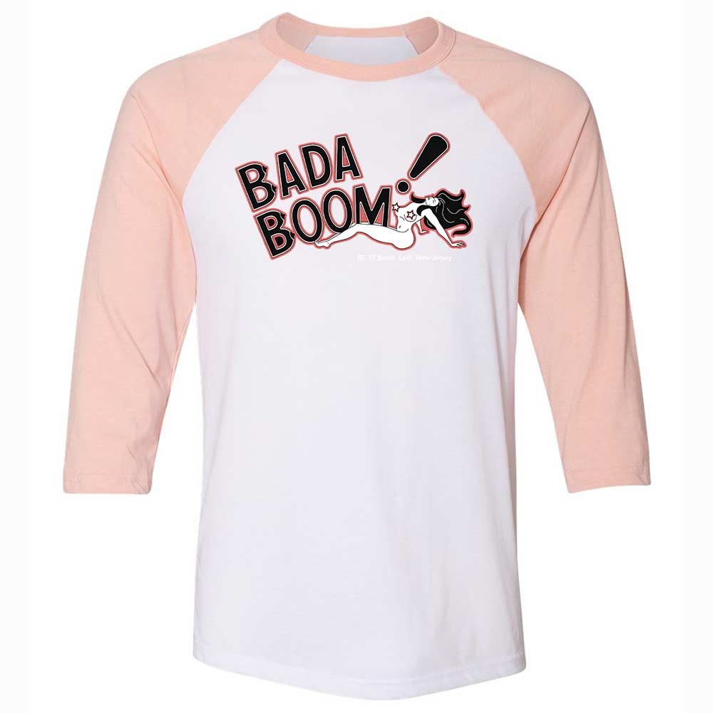 Bada Boom - White/Heather Peach - 5