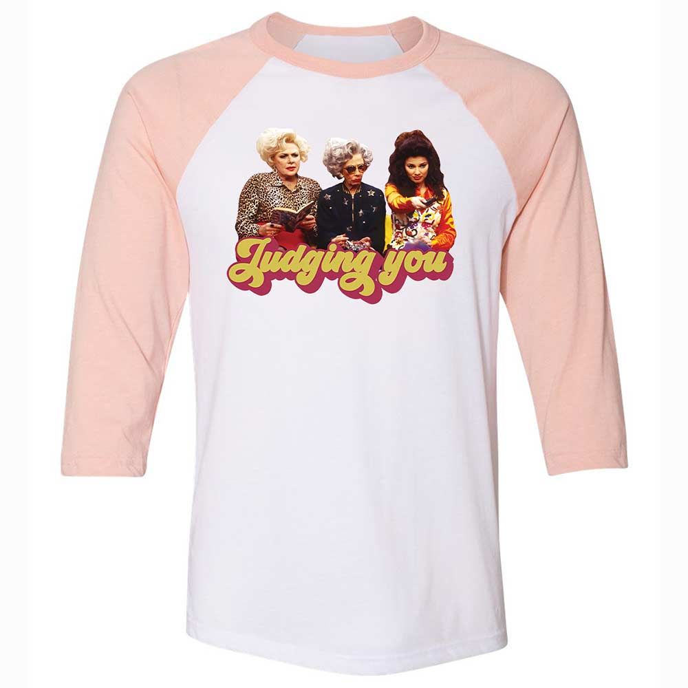 Judging you - White/Heather Peach - 5