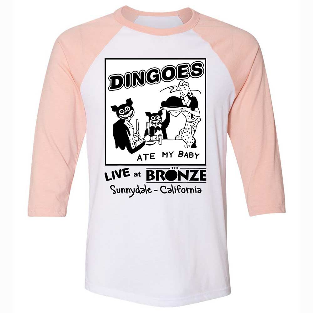 Dingoes Ate My Baby - White/Heather Peach - 5