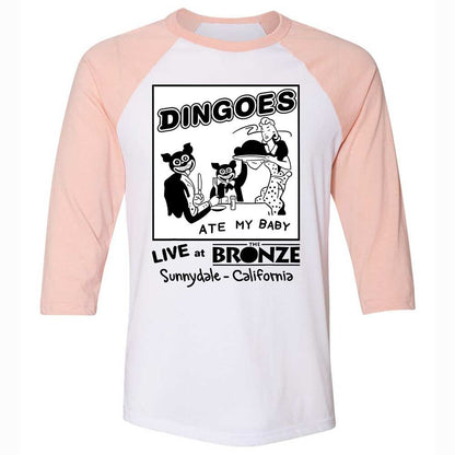 Dingoes Ate My Baby - White/Heather Peach - 5