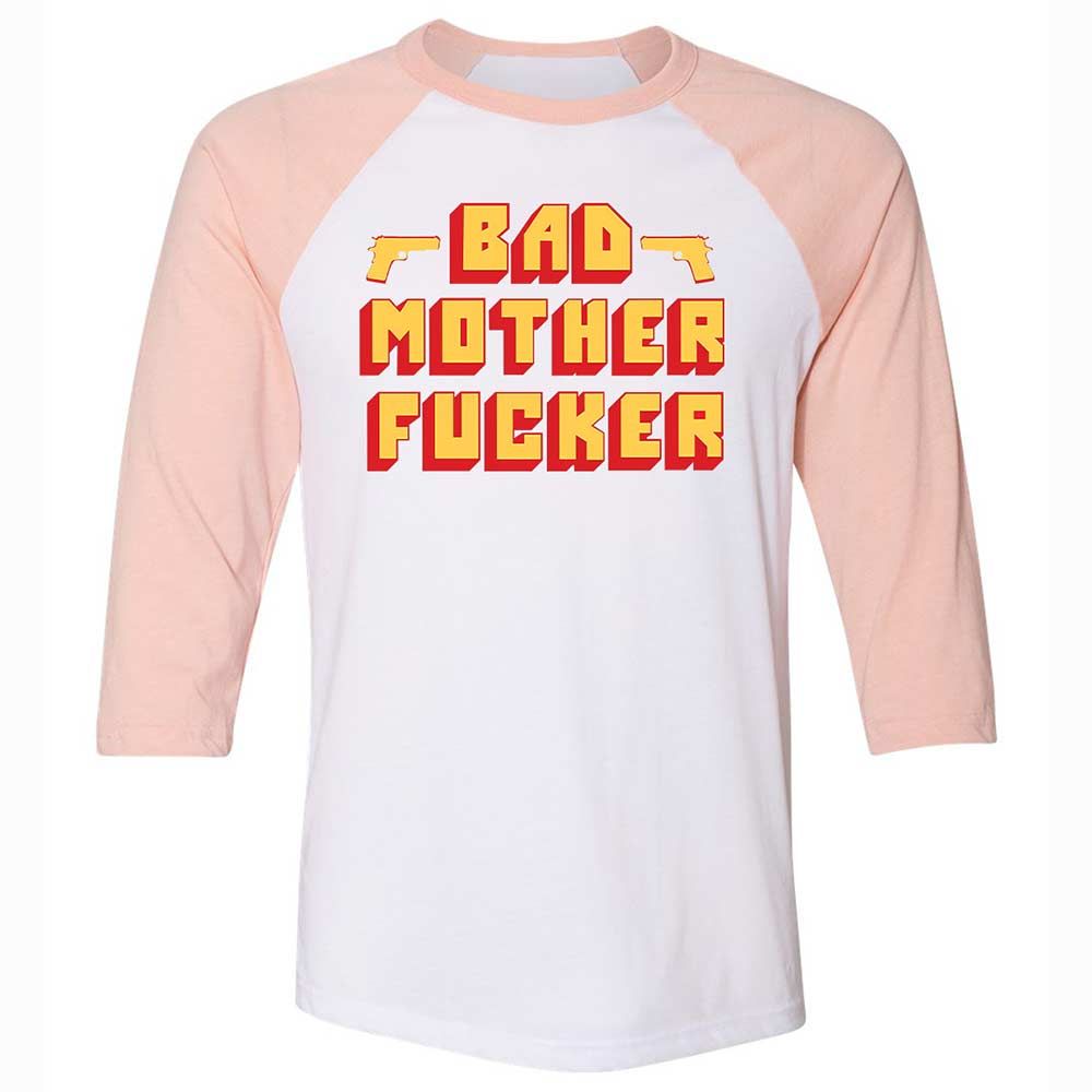 Bad Motherfucker - White/Heather Peach - 5