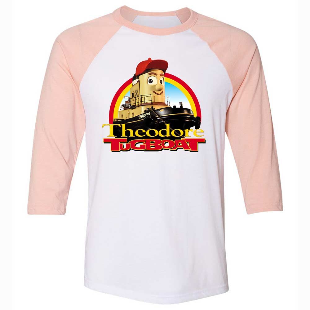 Theodore Tugboat - White/Heather Peach - 5