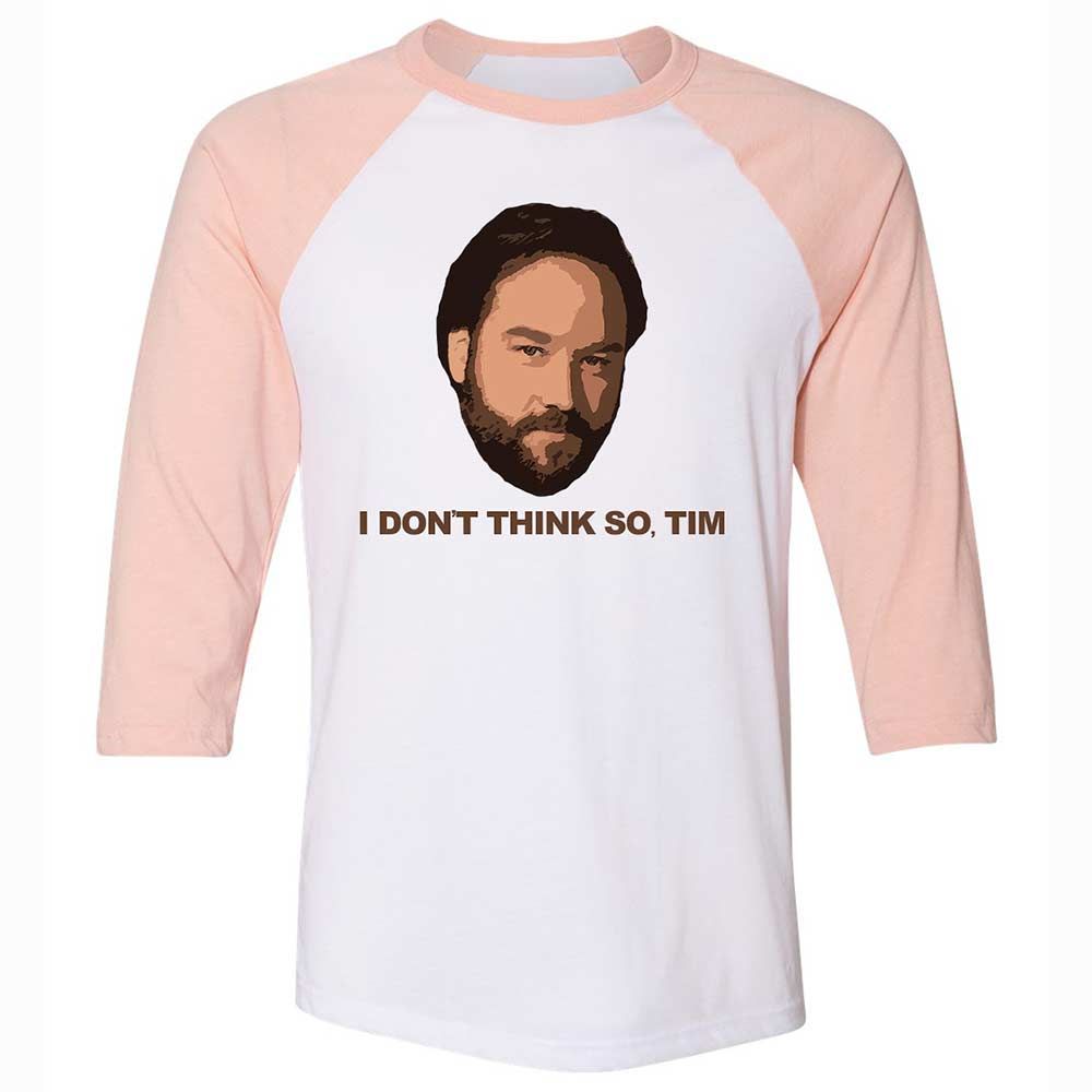 I Don't Think So Tim - White/Heather Peach - 5