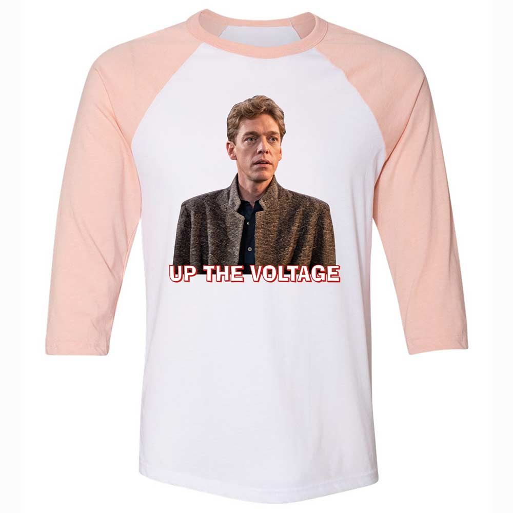 Unisex 3/4 Baseball Tee - JPDT7UKQ - White/Heather Peach - 5