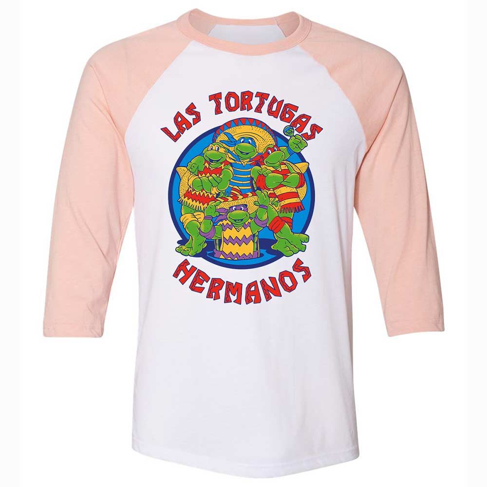 Las Tortugas Hermanos - White/Heather Peach - 5