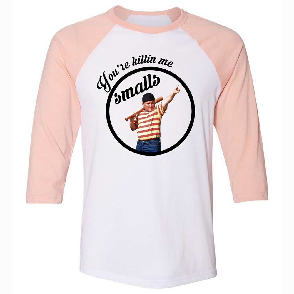 You’re killing me, Smalls - White/Heather Peach - 5