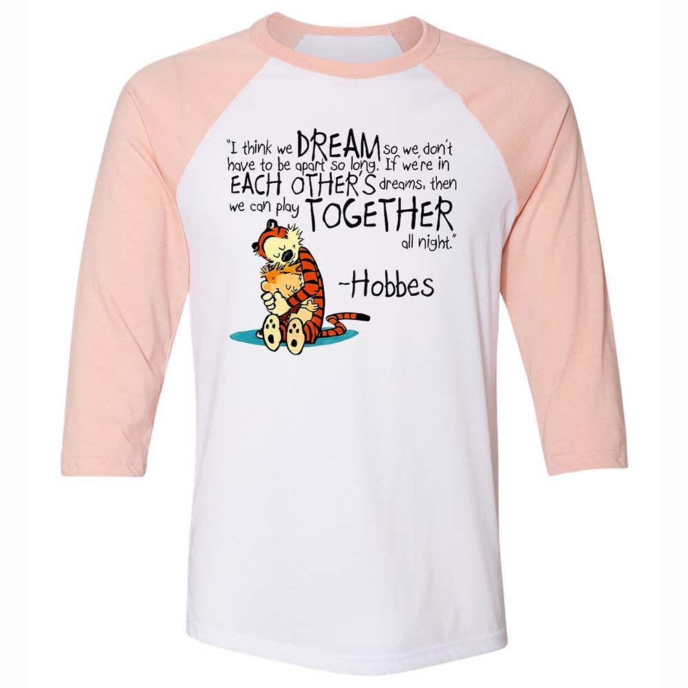 Calvin Hobbes Dreams - White/Heather Peach - 5