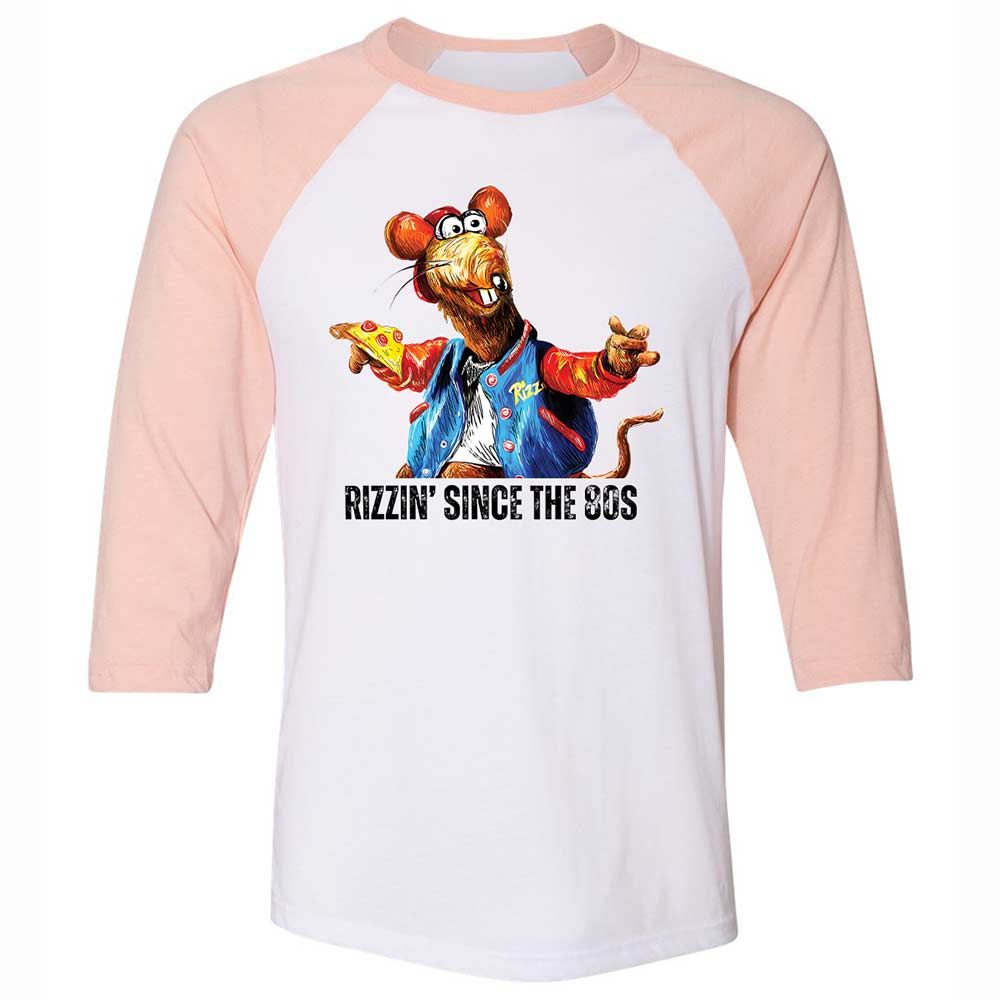 Rizzo the Rat - White/Heather Peach - 5