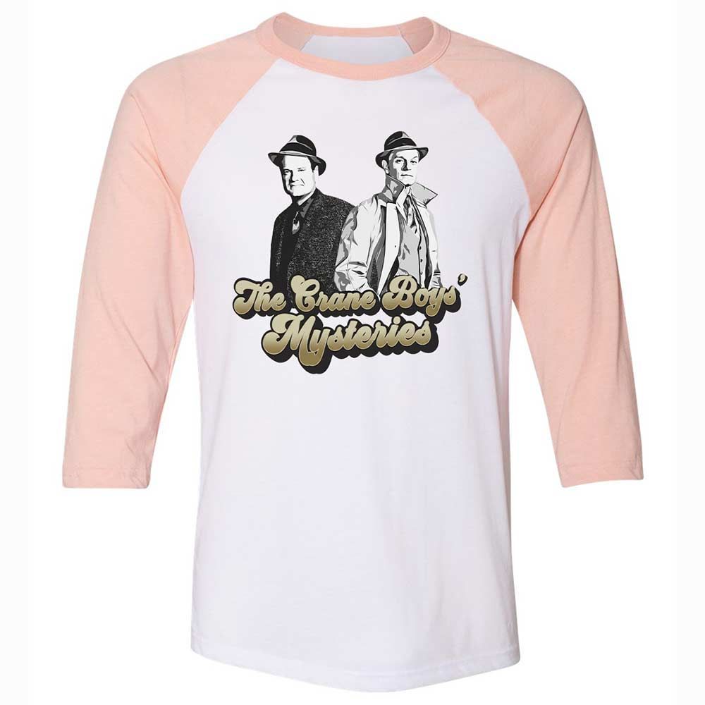 Unisex 3/4 Baseball Tee - 2FTQ3SRQ - White/Heather Peach - 5