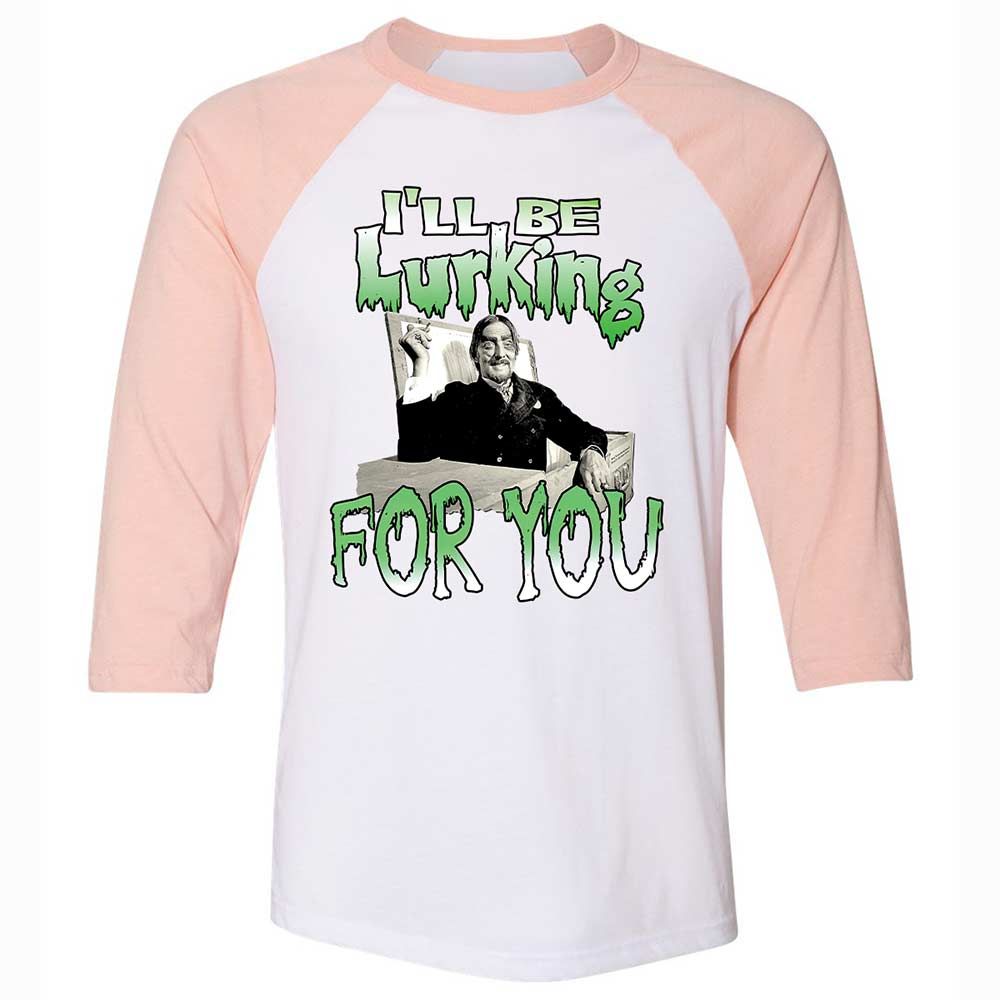 I'll be lurking for you - White/Heather Peach - 5