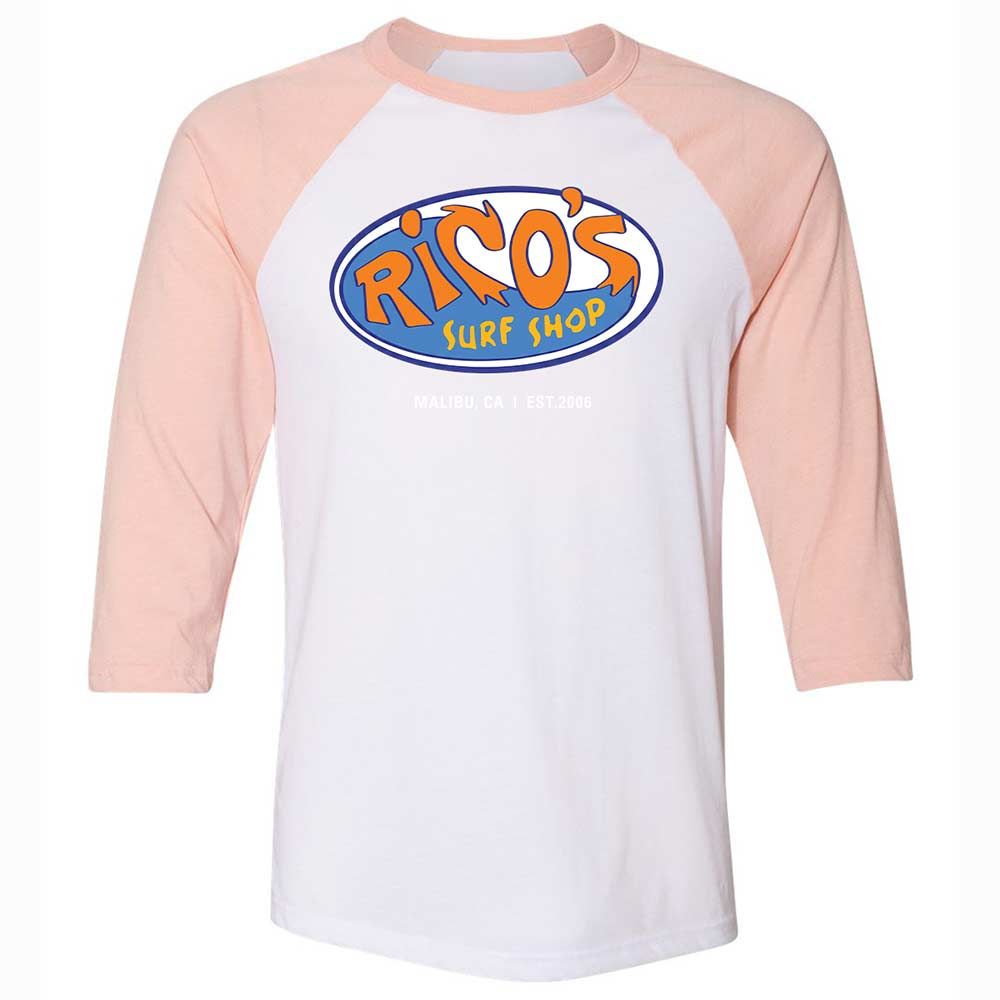 Rico's Surf Shop - White/Heather Peach - 5