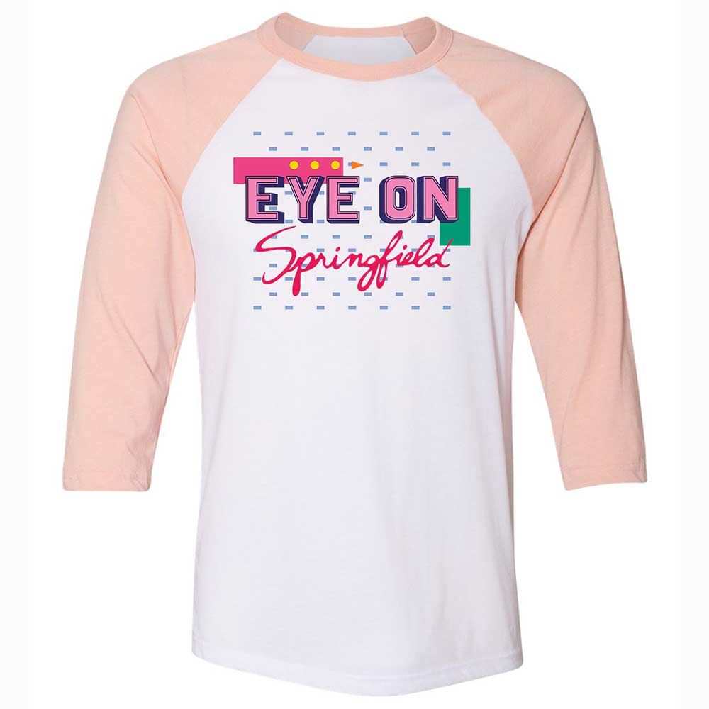 Eye On Springfield - White/Heather Peach - 5