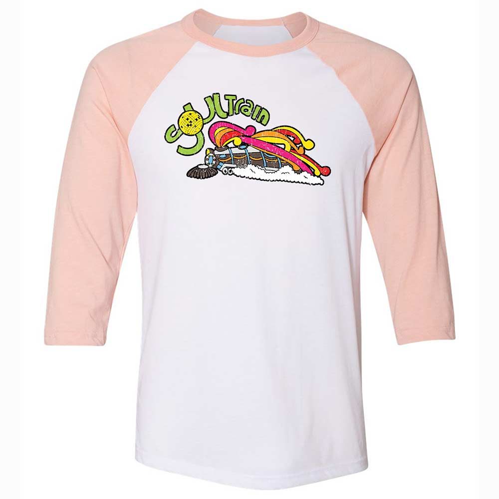 Unisex 3/4 Baseball Tee - YM6ARR4S - White/Heather Peach - 5