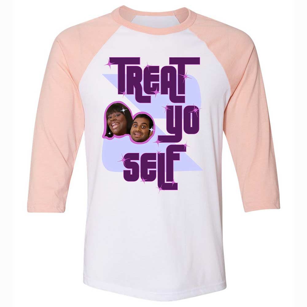 Treat Yo Self - White/Heather Peach - 5