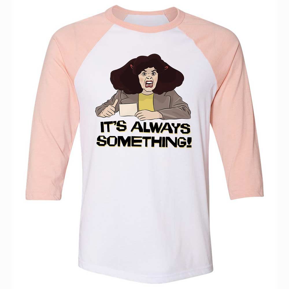 Unisex 3/4 Baseball Tee - 9N88G3P2 - White/Heather Peach - 5