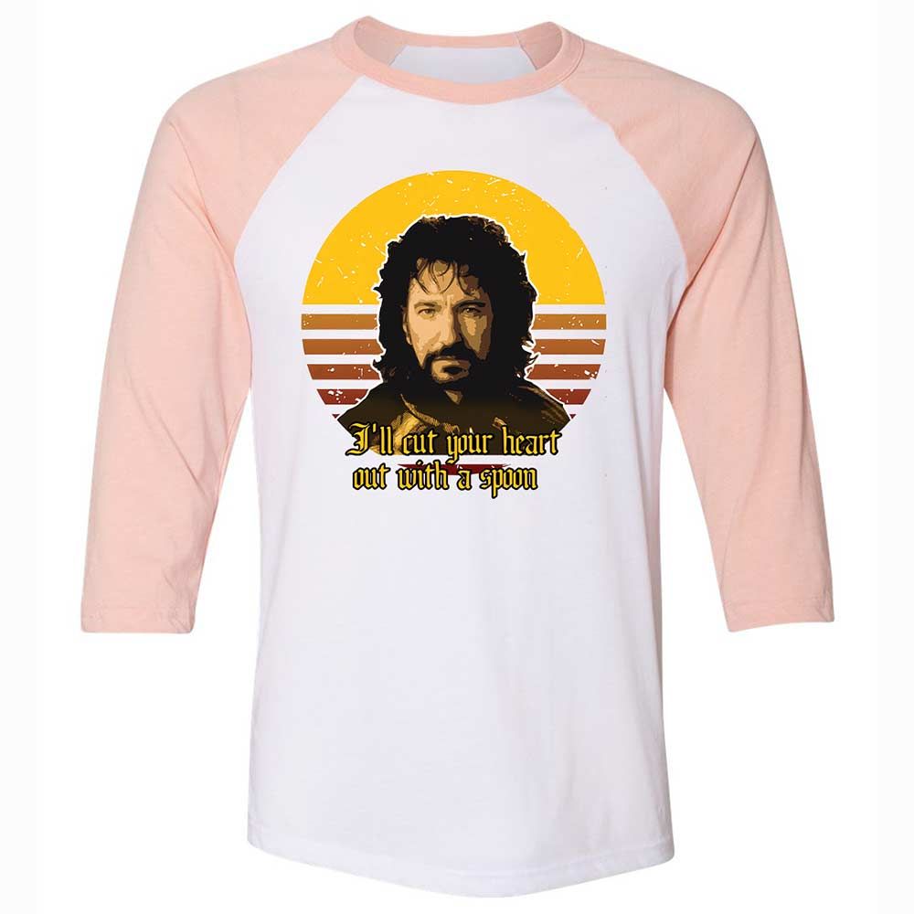 I'll Cut Your Heart Out - White/Heather Peach - 5