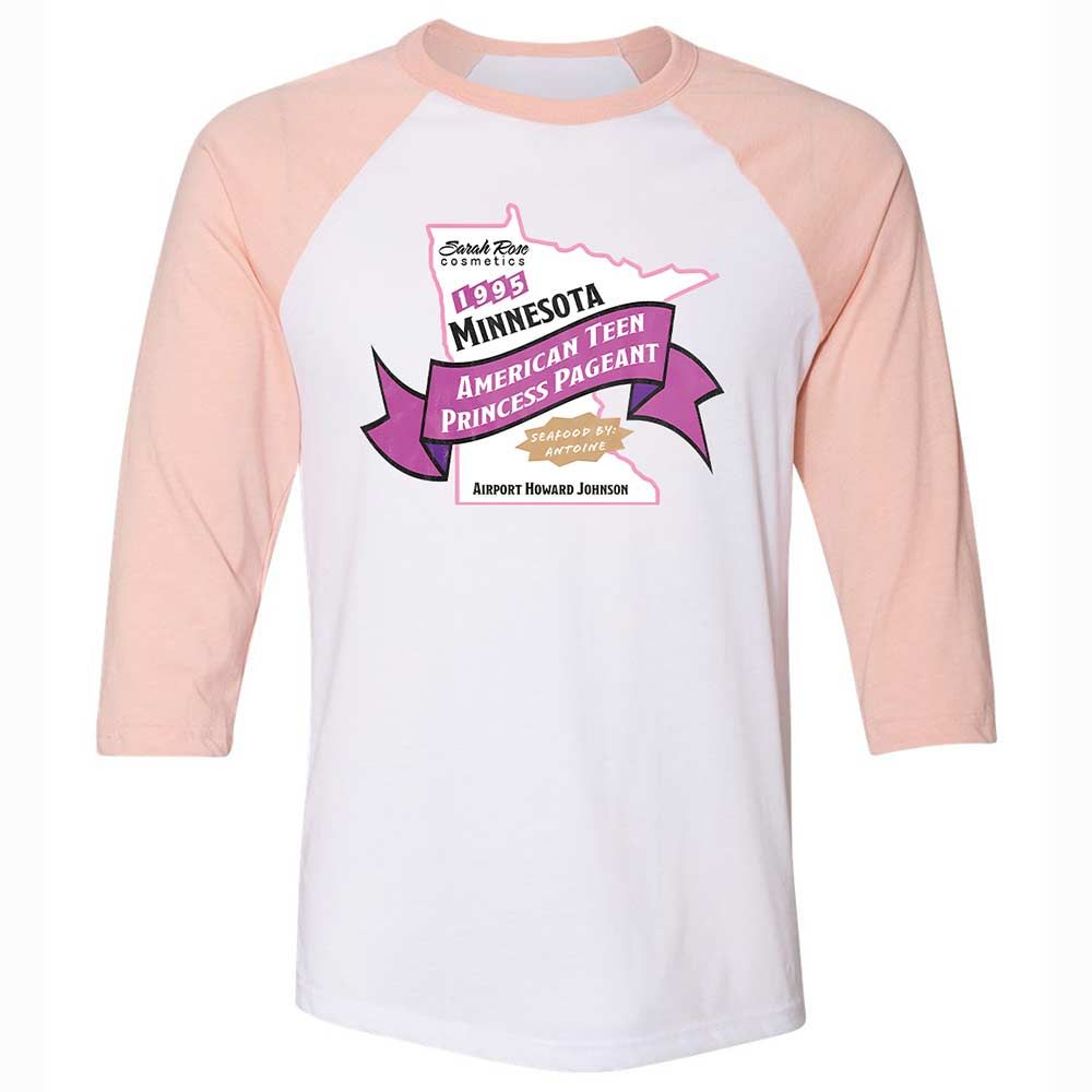 American Teen Princess Pageant - White/Heather Peach - 5